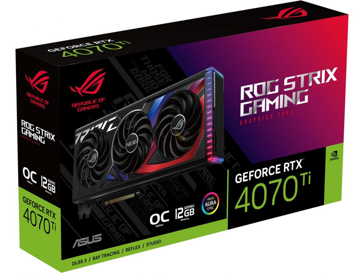 素晴らしい価格 ASUS エイスース ROG-STRIX-RTX4070TI-O12G-GAMING PCI